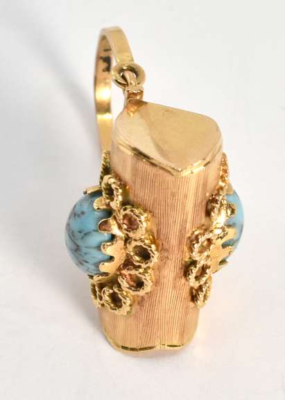 Fun 18k Pocketbook Charm