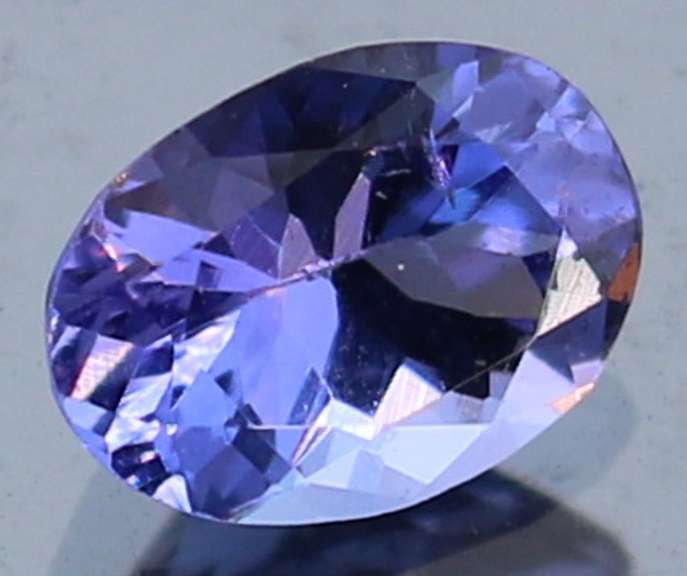 Vivid 1.13ct violet blue Tanzanite