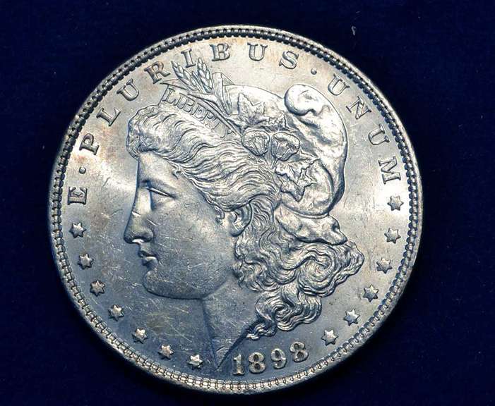 1898 BU Morgan Dollar