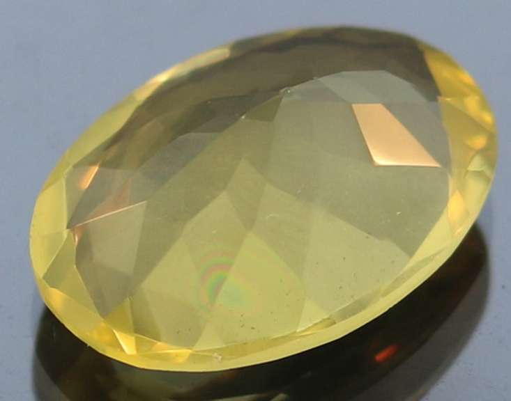 Glittering 9.44ct lemon yellow Citrine