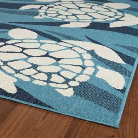 FUN COASTAL RUG 3x4