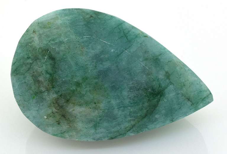 Gorgeous 324.30CT Pear-Cut Natural Emerald