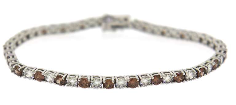 Sterling Silver Cubic Zirconia Tennis Bracelet