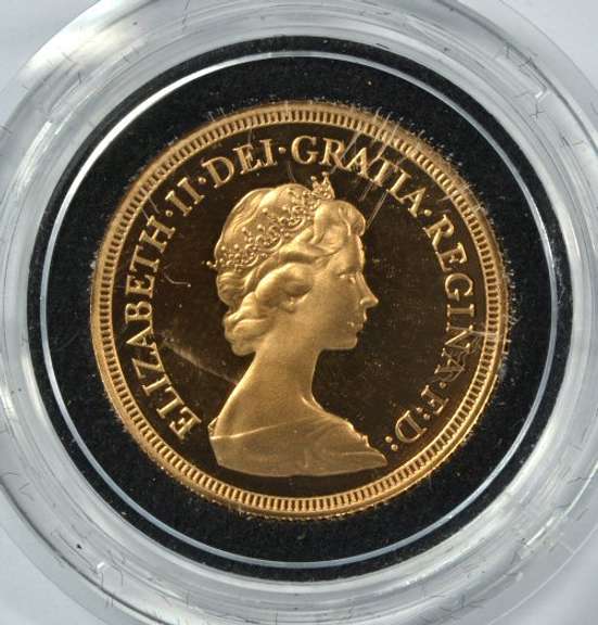 Superb Gem Ultra Cameo Proof 1979 British Gold Sovereign