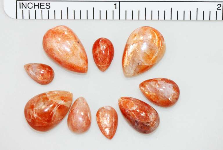 Sparklilng Sunstone - Lot of 9
