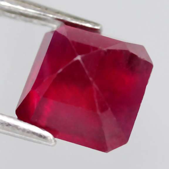 Eye catching 3.24ct rich blood red Ruby