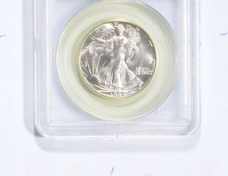 MS66 1944-D Walking Liberty Half Dollar - Graded PCGS