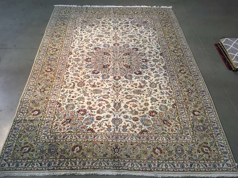 STUNNING PERSIAN KASHAN RUG 8'.6"x 11'.8"