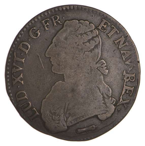 1781 France 1 Ecu - Circulated