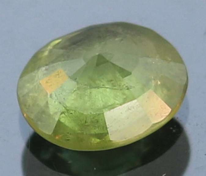 Super rare rich green 1.53ct untreated Demantoid garnet