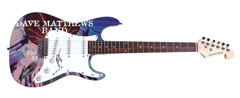 Dave Matthews Band Boyd Tinsley Signed Under The Table & Dreaming Lp cd Guitar