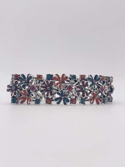 Sterling Silver Gemstone Bracelet