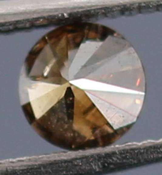 Glittering .20ct untreated rich chocolate Diamond