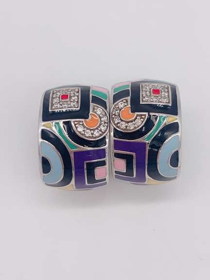 Sterling Silver Necklace & Earring Set