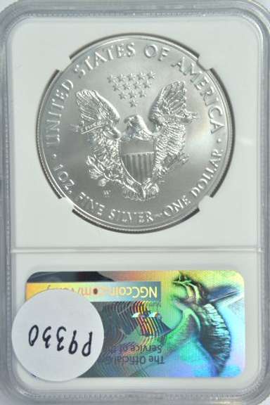 Burnished 2017-W EARLY RELEASES $1 Silver Eagle. NGC MS70