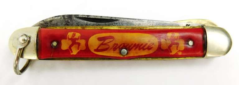 Rare Vintage Brownie Girl Scout Pocket Knife