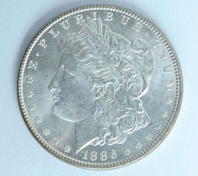BU 1886 Morgan Silver Dollar