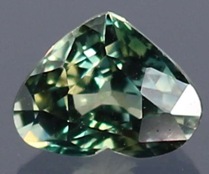 Heated only! Australian! .97ct party colored Sapphire
