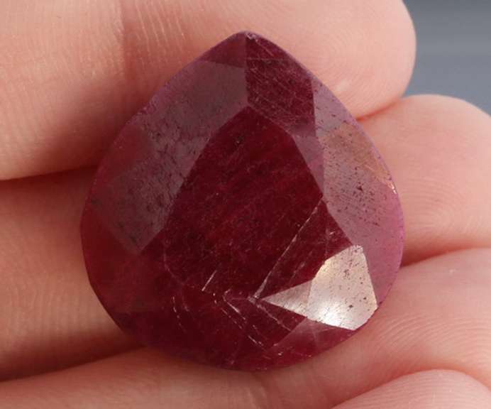 80.72ct rich violet red Ruby