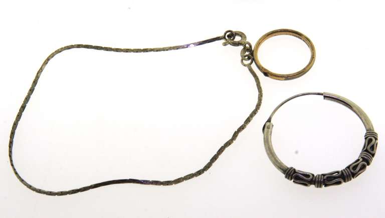 Lot of Sterling Silver Mis Jewelry