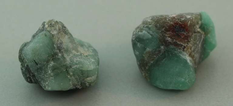 Exceptional 18.71ct raw Emerald in matrix