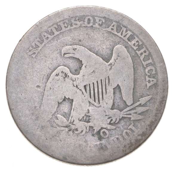 1844-O Seated Liberty Quarter Dollar