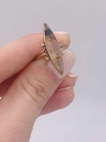 Unique 10kt Gold Cocktail Ring