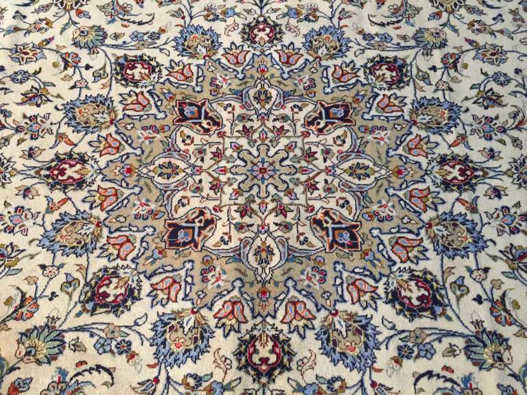 STUNNING PERSIAN KASHAN RUG 8'.6"x 11'.8"