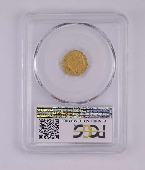 AU Detail 1859-C Indian Princess Head Gold Dollar - Filed Rims - PCGS