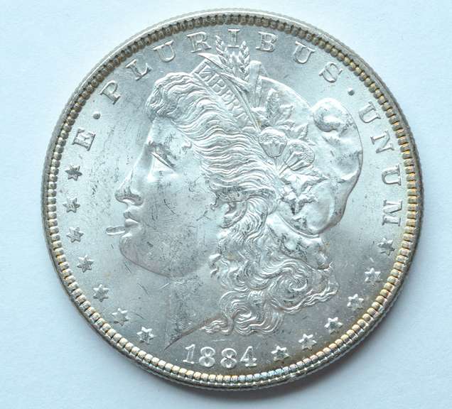 BU 1884 Morgan Silver Dollar