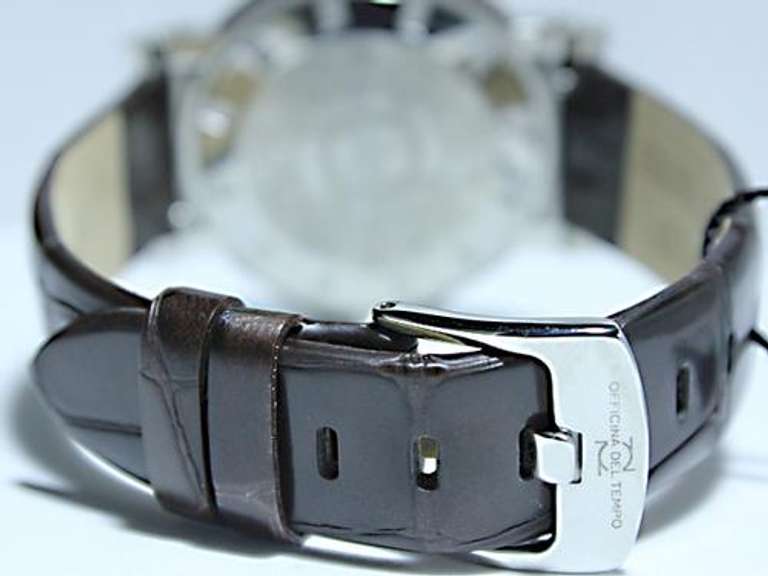 Officina Del Tempo Leather and Crystals Timeless Timepiece