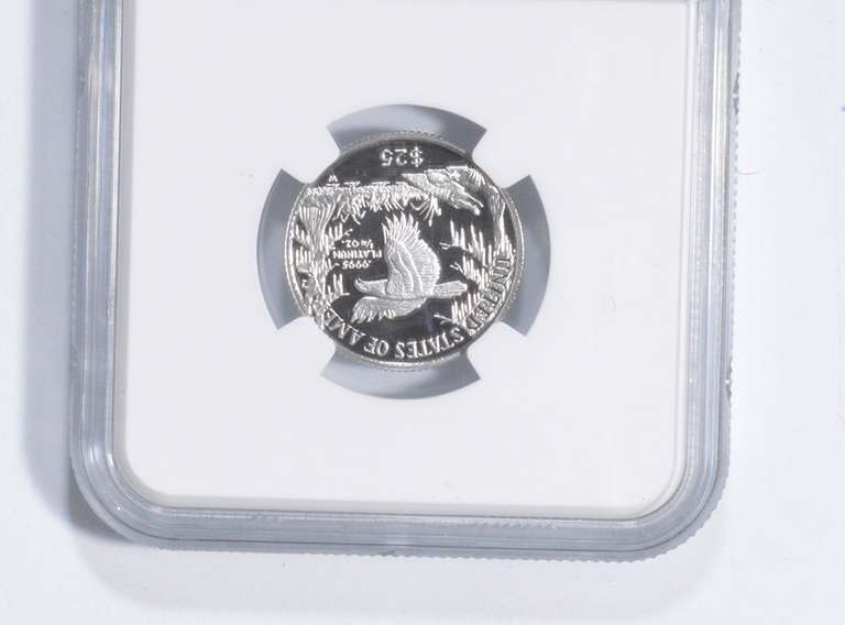PF70 UCAM 1999-W $25 American Platinum Eagle - 1/4 Oz Platinum - NGC