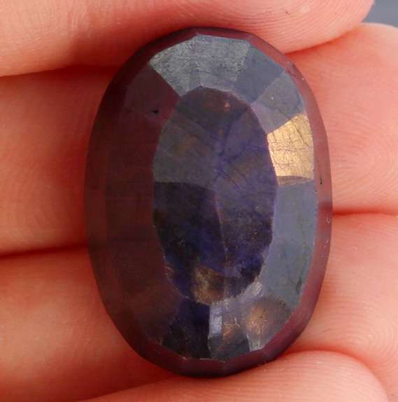 Rich 65.85ct royal blue Sapphire