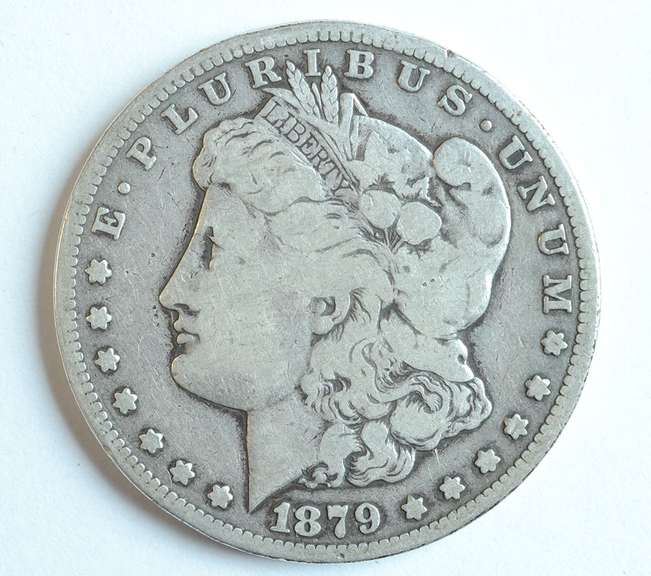 1879-CC Morgan Silver Dollar, Circ