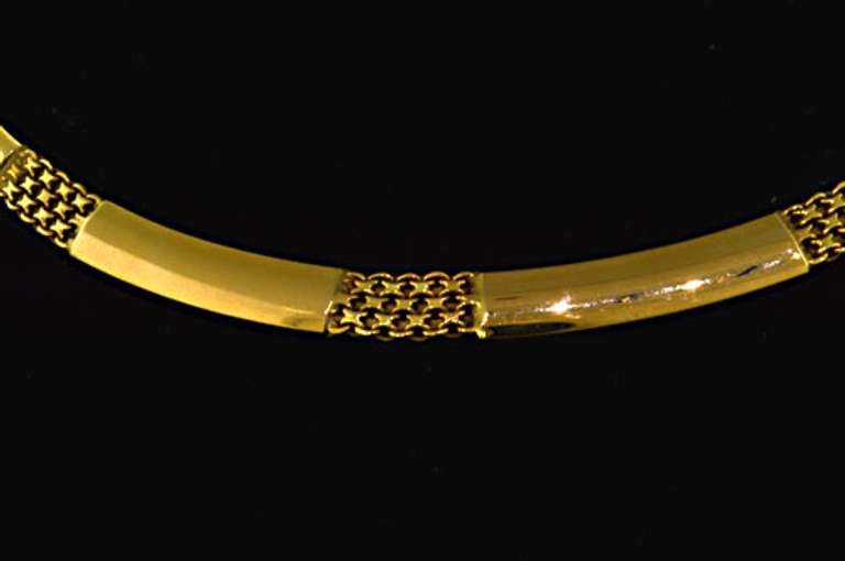 Chain and Link 18kt Necklace