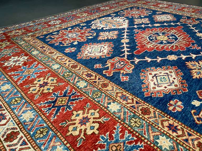 EXQUISITE FINE SUPER KAZAK RUG 6.5x6.7