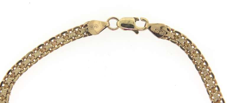 Amazing Yellow Gold Bismark Bracelet