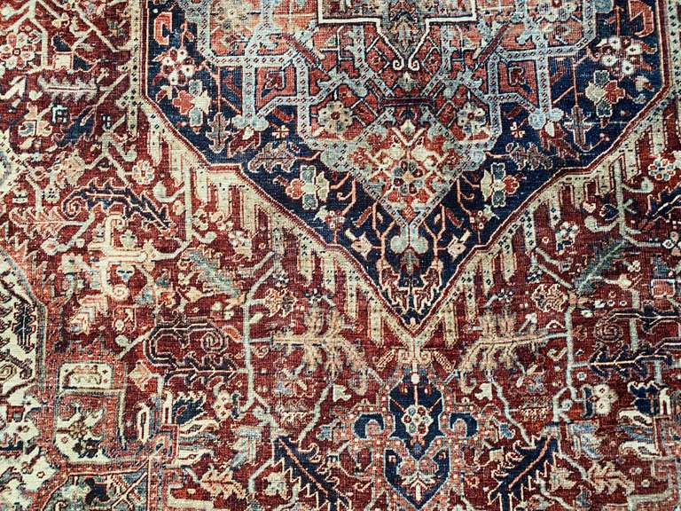 STUNNING ENGINEERED VINTAGE RUG 6x8