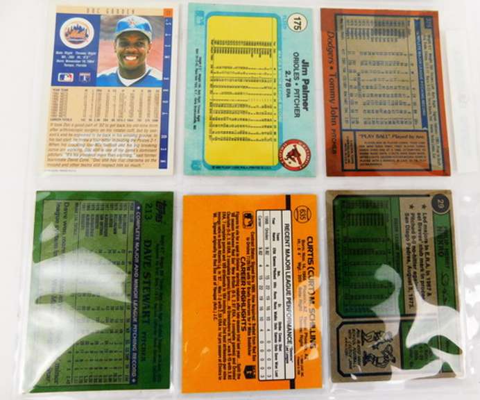 9 Baseball Pitchers Greats Cards