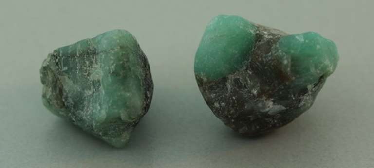 Exceptional 18.71ct raw Emerald in matrix