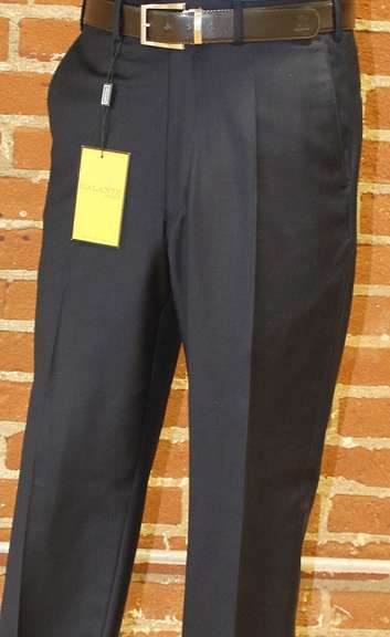 Fine Quality Italian Tailored Navy Pants