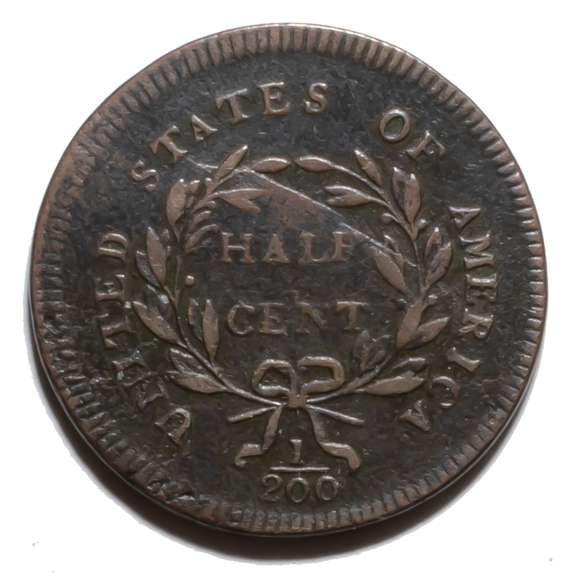 Sharp 1795 Half Cent