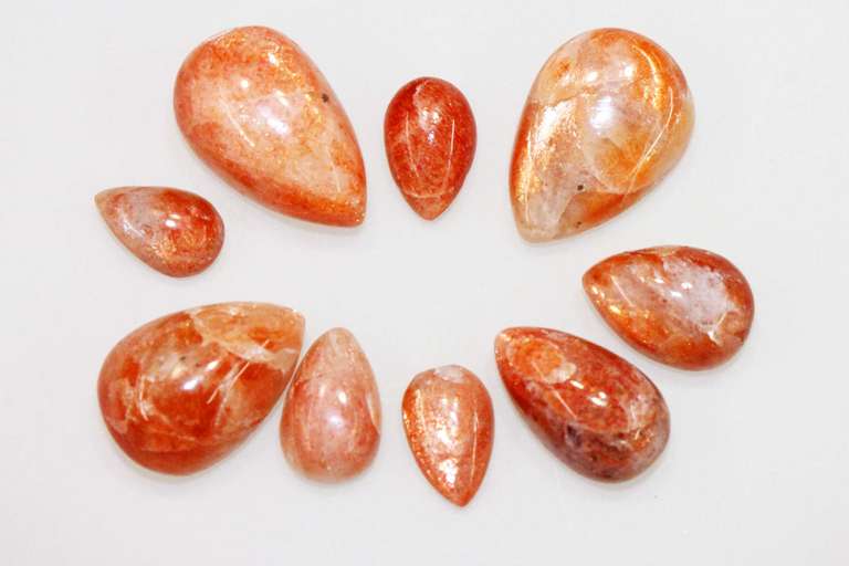 Sparklilng Sunstone - Lot of 9