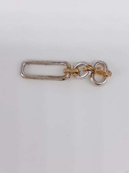 14kt White Gold & Diamond Pendant