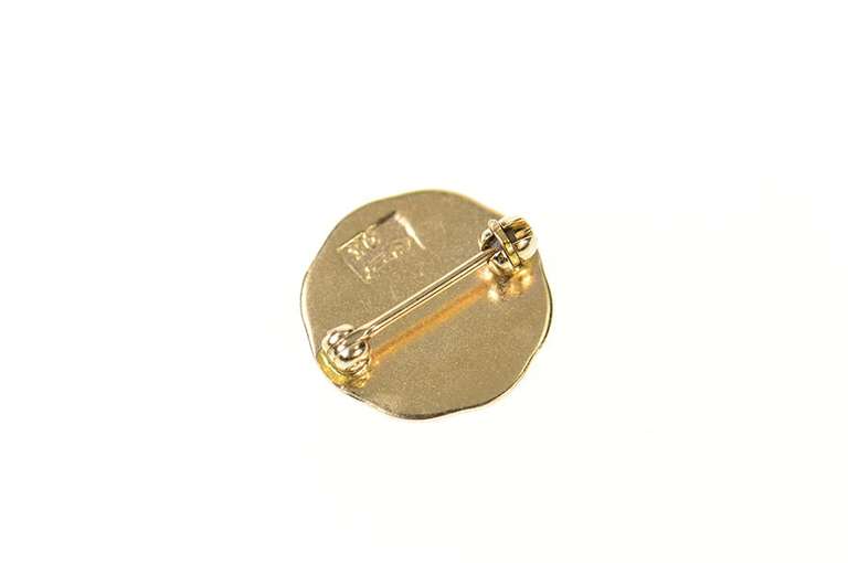 10K Yellow Gold Atomic Energy Commission 10 Years Lapel Pin/Brooch