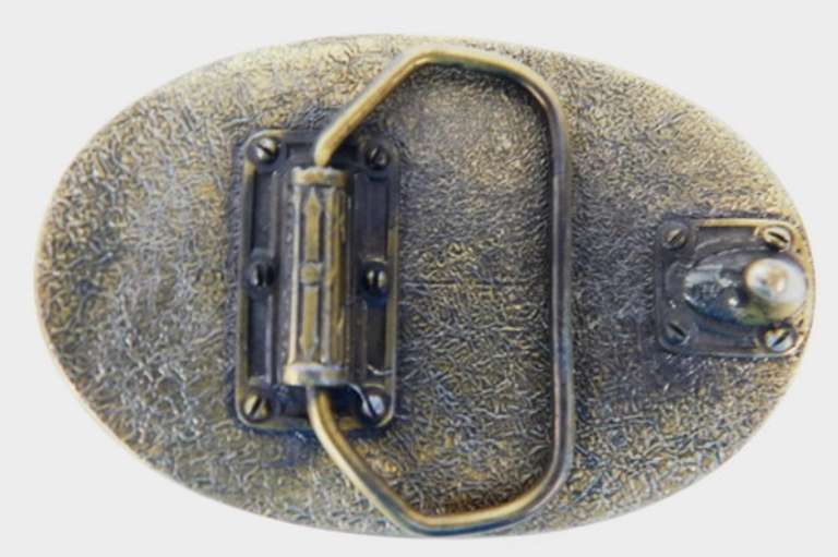 Bass-Angler 25th Anniversary Belt Buckle