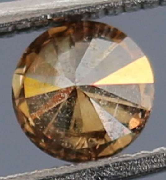 Glittering .23ct untreated rich chocolate Diamond