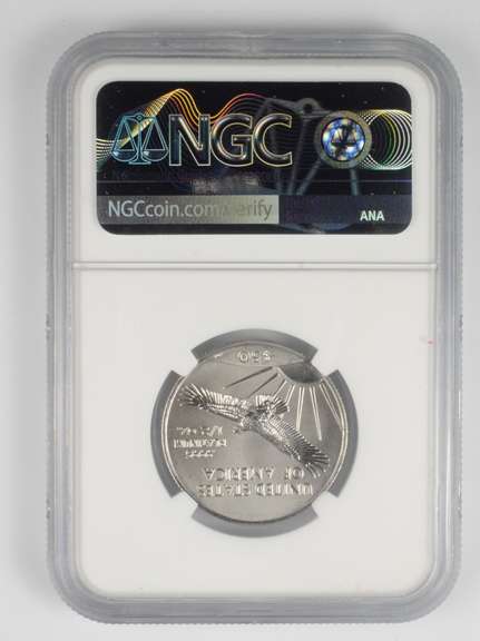MS69 1997 $50 American Platinum Eagle 1/2 Oz - Graded NGC
