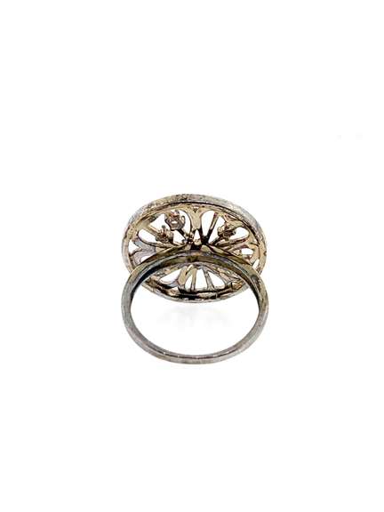 Pretty Sterling Silver Flower Ring