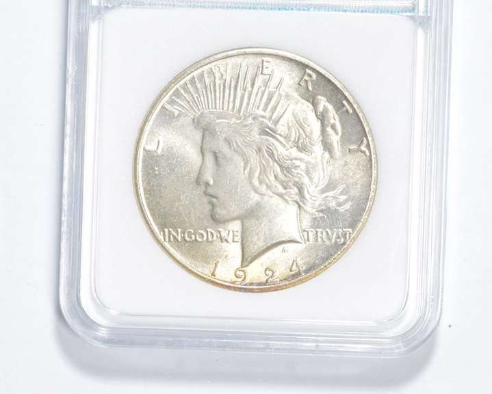 1924-S Peace Silver Dollar